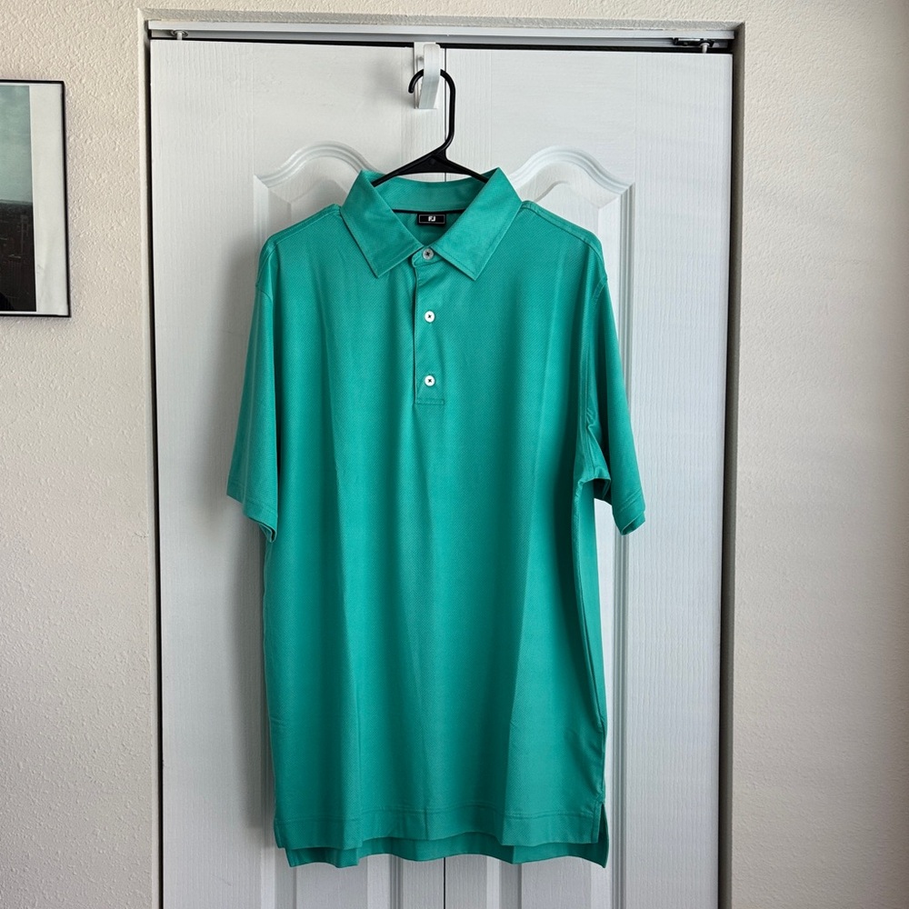Men's Teal Polo Shirt